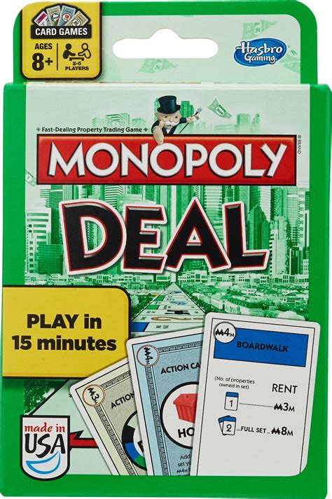 Monopoly Deal Card Game .